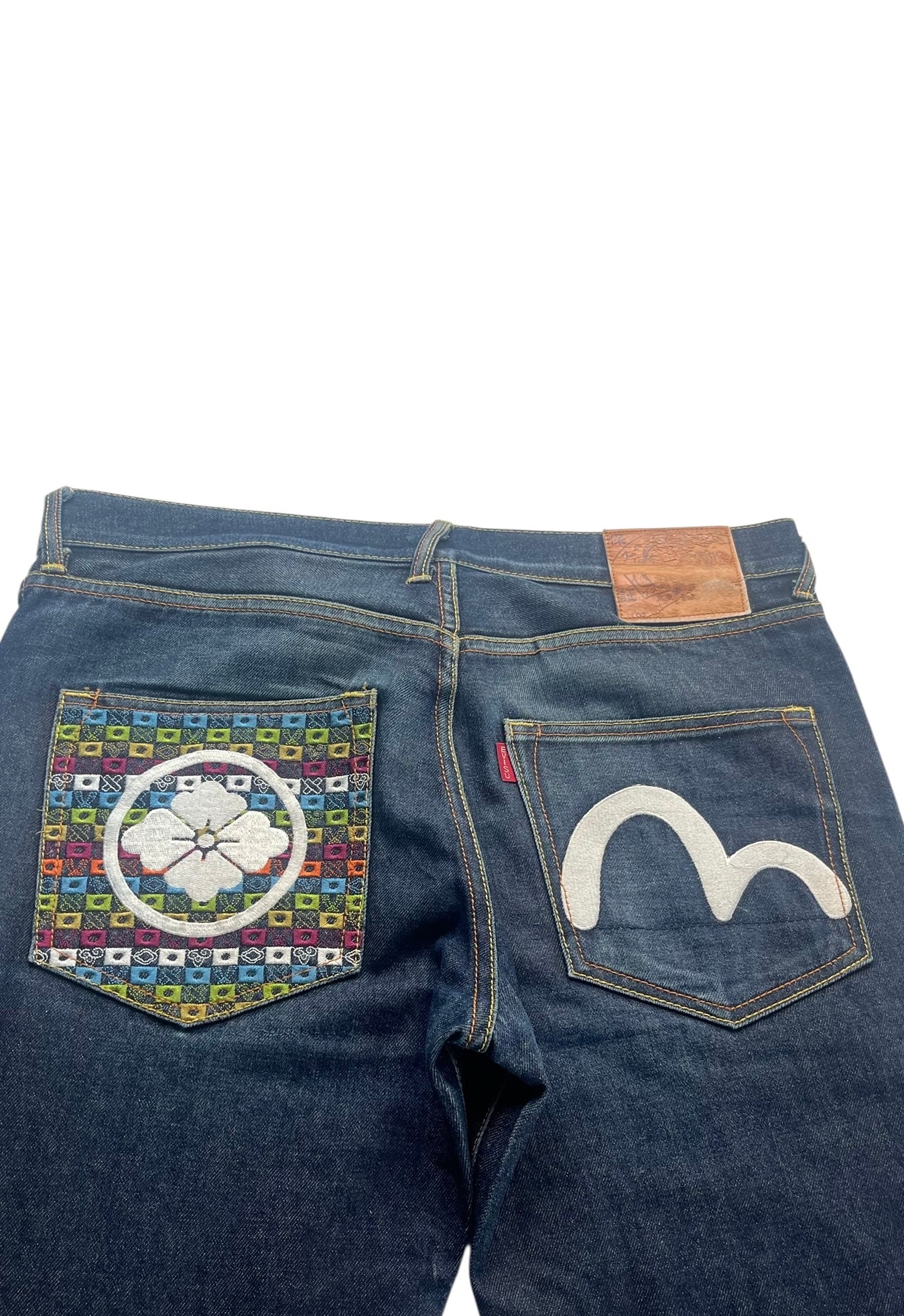 Evisu Denim mit Backprint