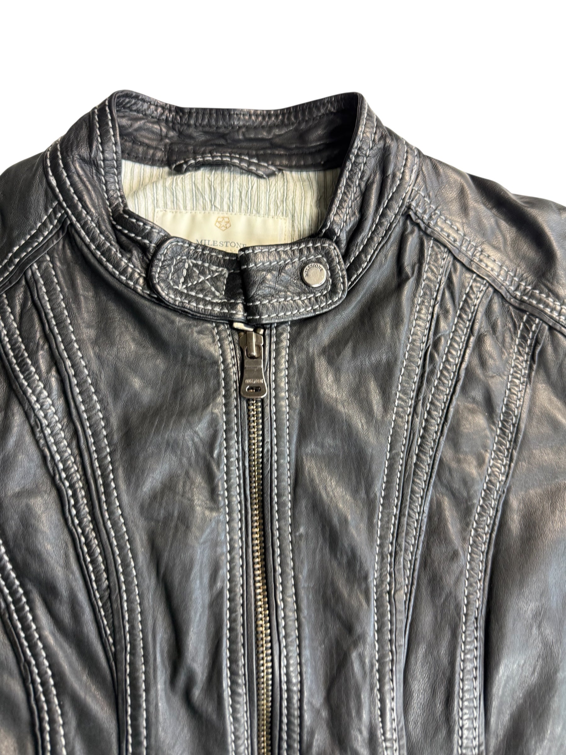 Milestone Lederjacke