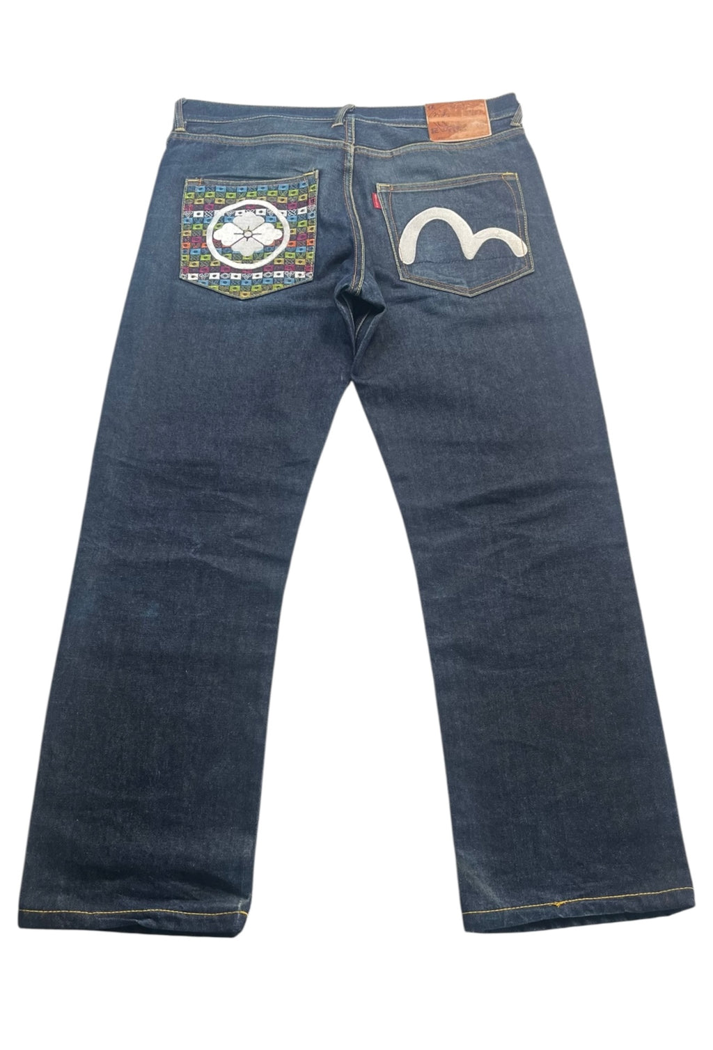 Evisu Denim mit Backprint