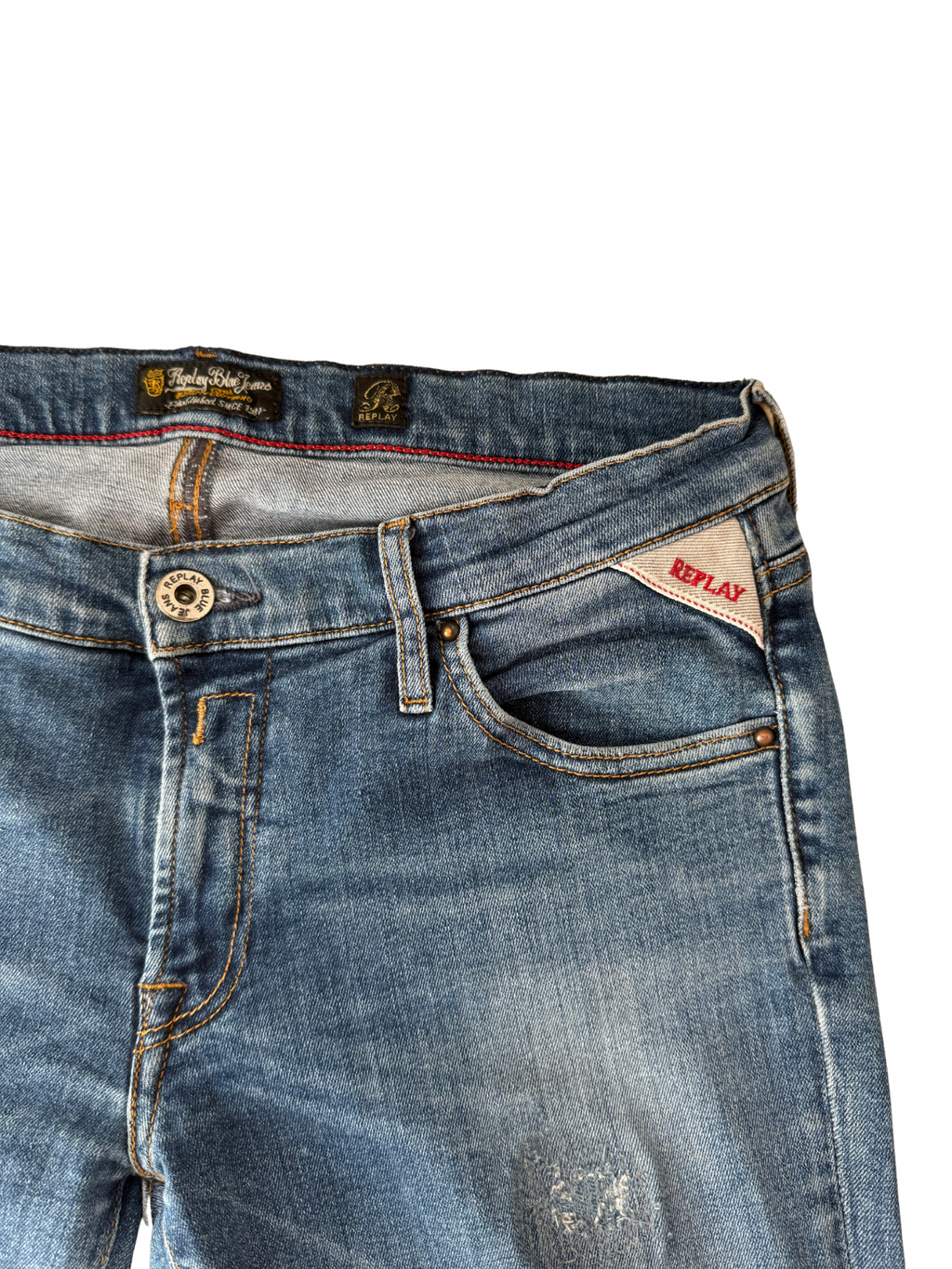 Replay Straight-leg Jeans