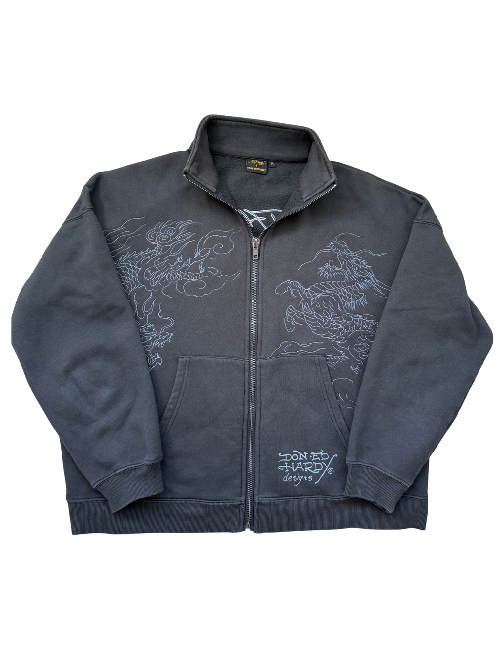 Ed-Hardy Zipper