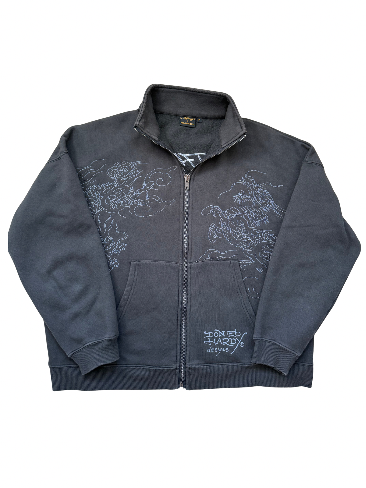 Ed-Hardy Zipper